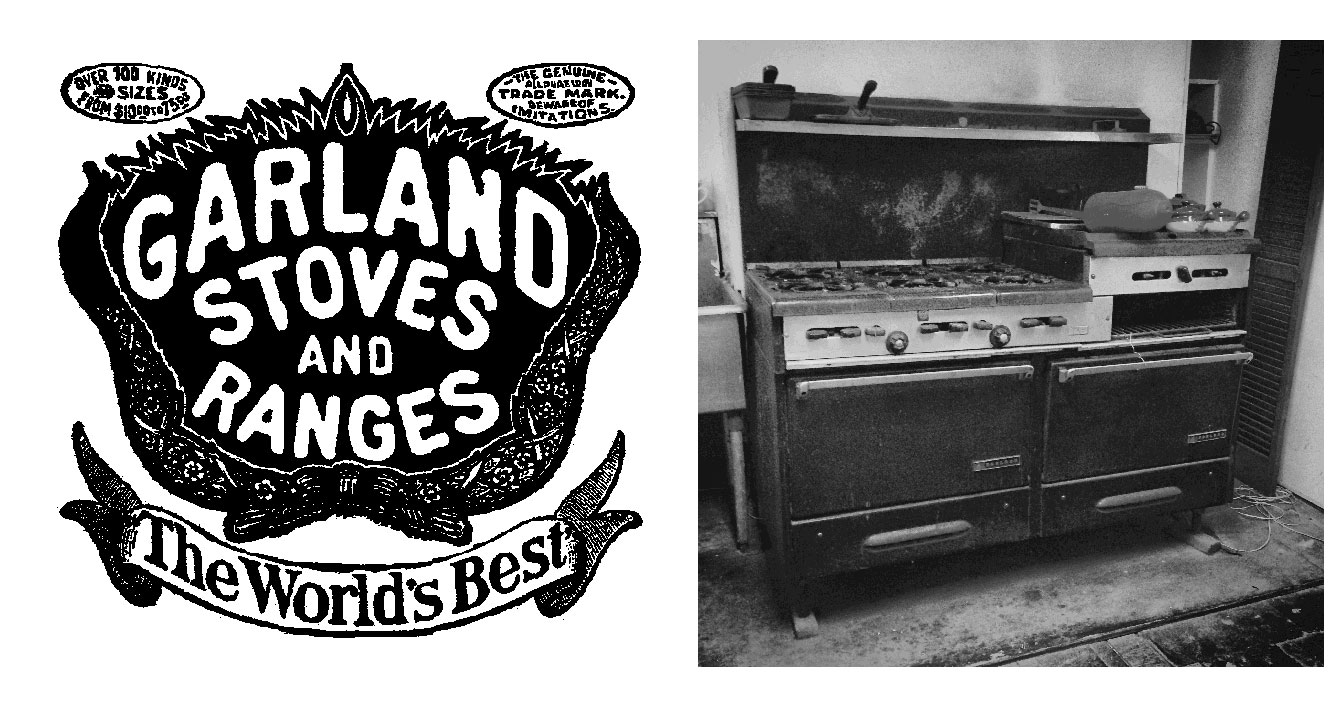 Original detail Garland Stove Sawkill Lumber