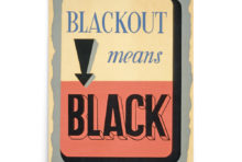 BLACKOUT MEANS BLACK