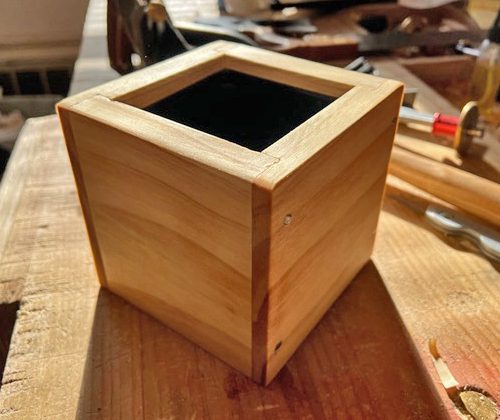 Wood Storage Box