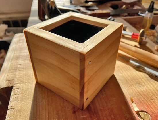 Wood Storage Box